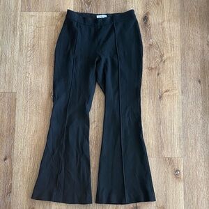 Rosetta Getty cropped kick flare pants